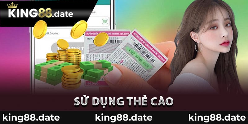 Sử dụng thẻ cào